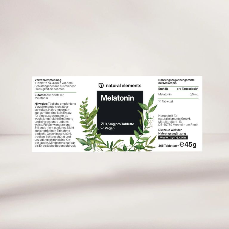 Shopapotheke Natural Elements Melatonin