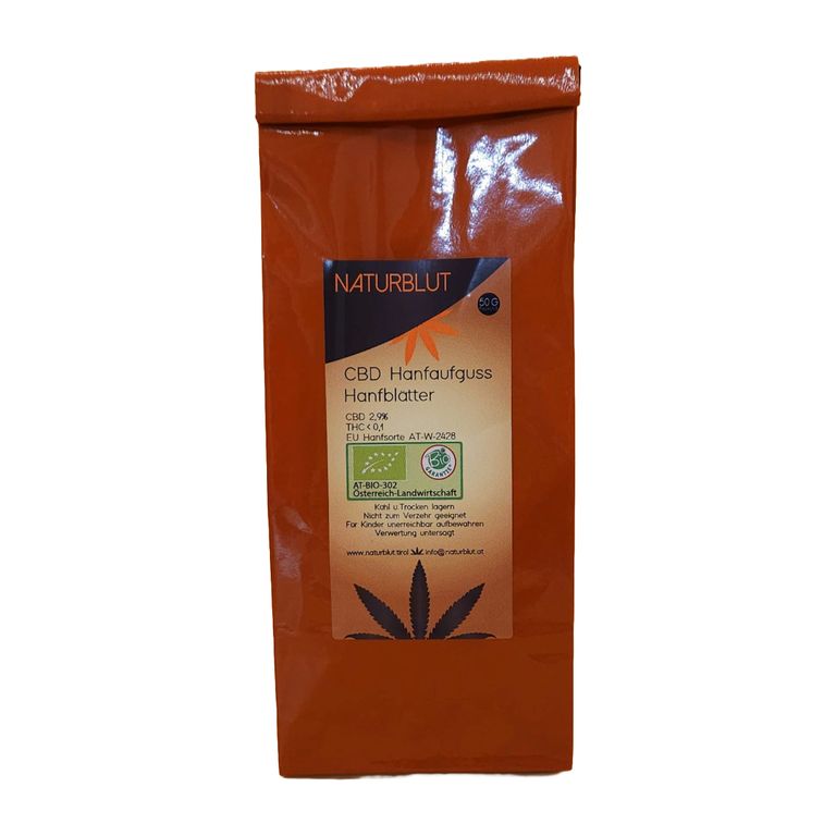 shopapotheke NaturBlut CBD Hanfblütentee