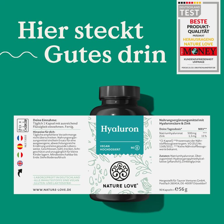 Shopapotheke NATURE LOVE® Hyaluronsäure