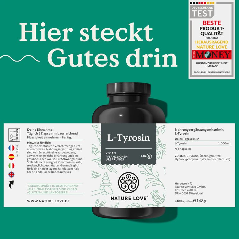 Shopapotheke NATURE LOVE® L-Tyrosin