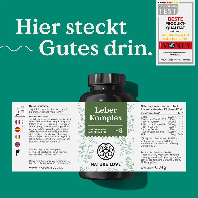 Shopapotheke NATURE LOVE® Leber Komplex