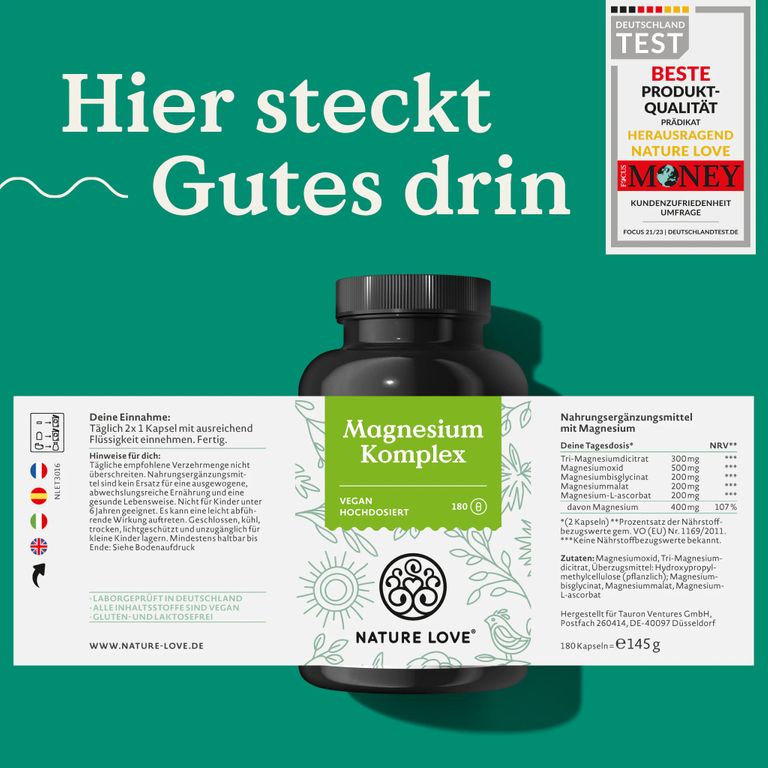 Shopapotheke NATURE LOVE® Magnesium Komplex