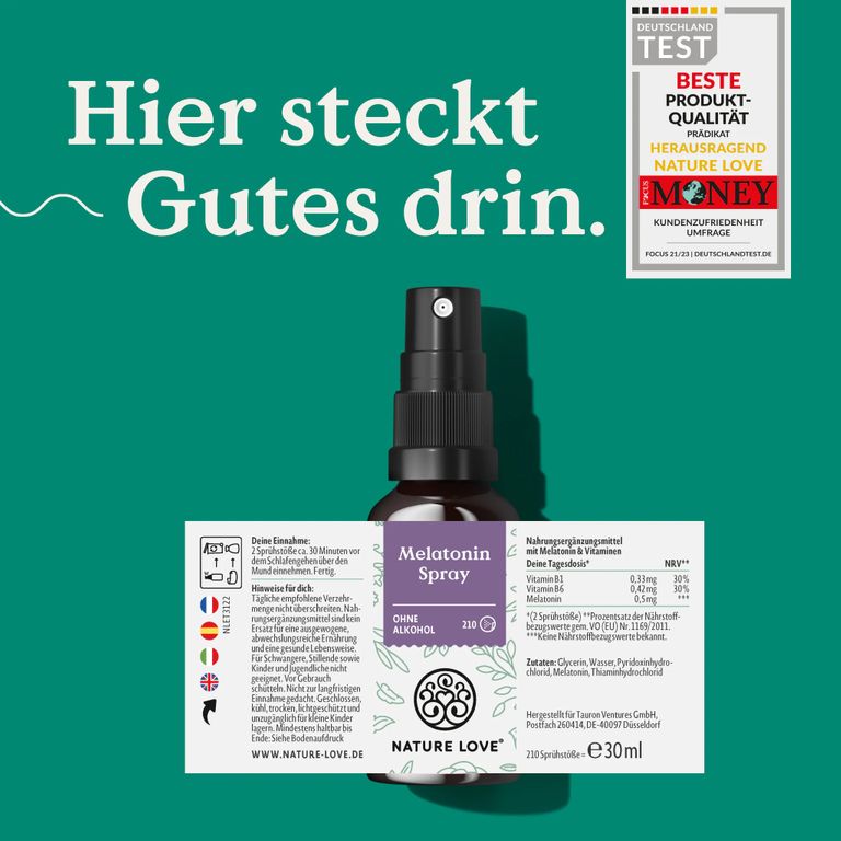 Shopapotheke NATURE LOVE® Melatoninspray