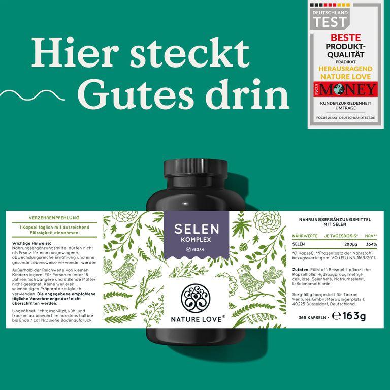 Shopapotheke NATURE LOVE® Selen Komplex