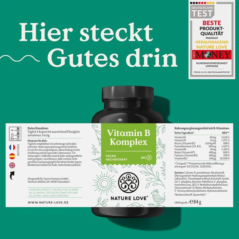 Shopapotheke NATURE LOVE® Vitamin B Komplex