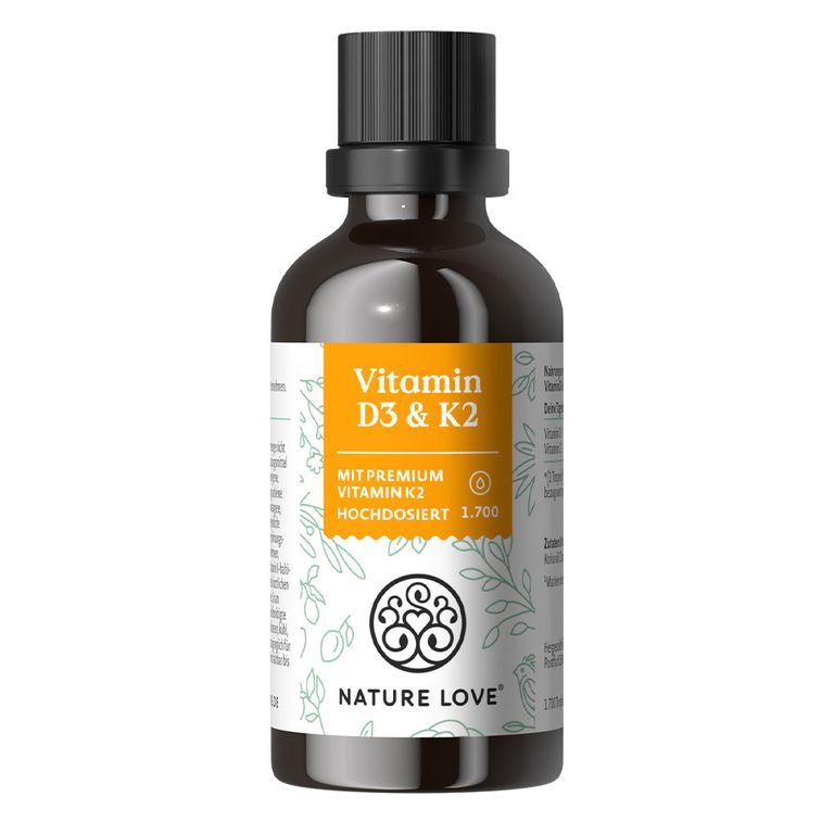 shopapotheke NATURE LOVE® Vitamin D3 & K2