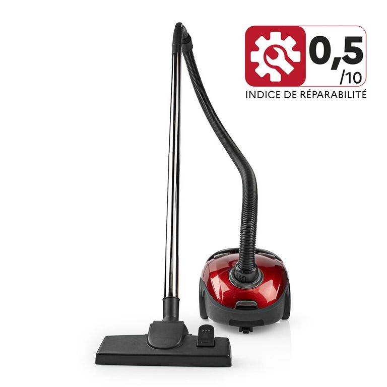 shopapotheke Nedis VCBG100RD Bodenstaubsauger