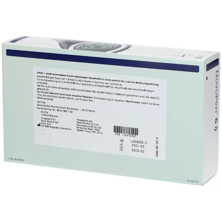 Shopapotheke NovoPen® 6 Silber