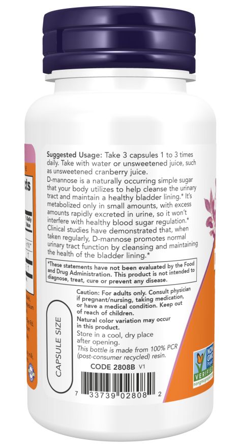 Shopapotheke Now Foods D-Mannosa 500mg