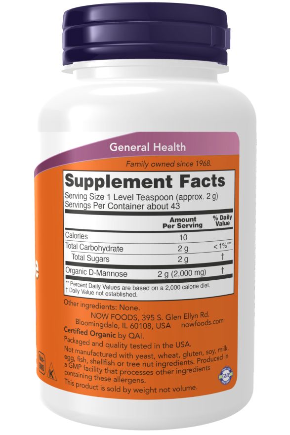 Shopapotheke Now Foods D-Mannoza 170g