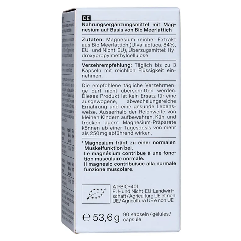 Shopapotheke Nu3 Bio Magnesium Kapseln