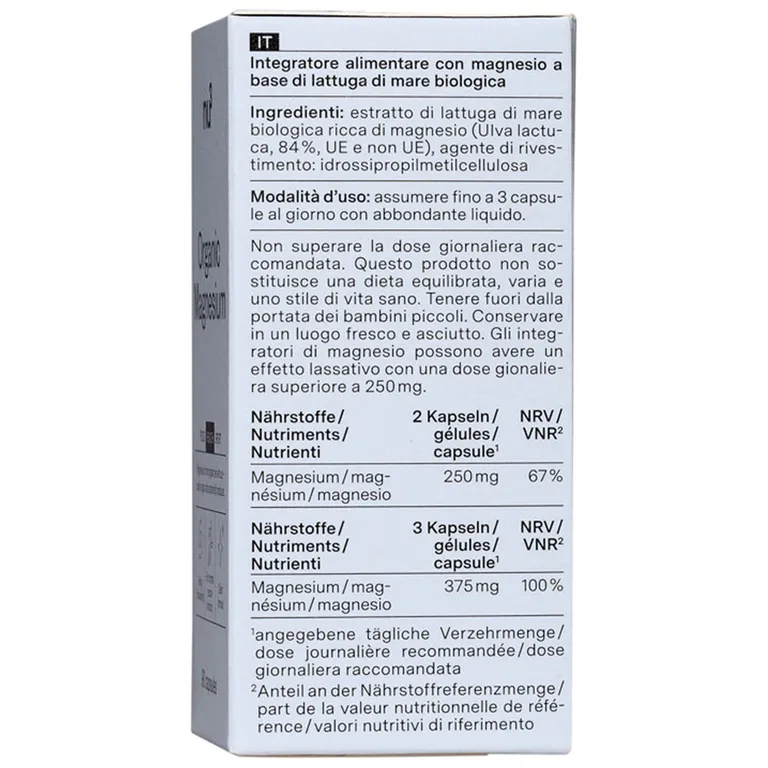 Shopapotheke Nu3 Bio Magnesium Kapseln