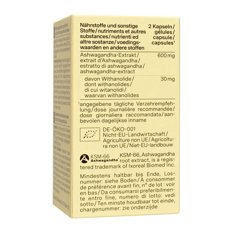 Shopapotheke Nu3 Premium Bio Ashwagandha