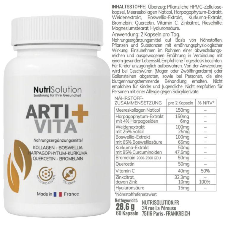 Shopapotheke NutriSolution - ArtiVita+
