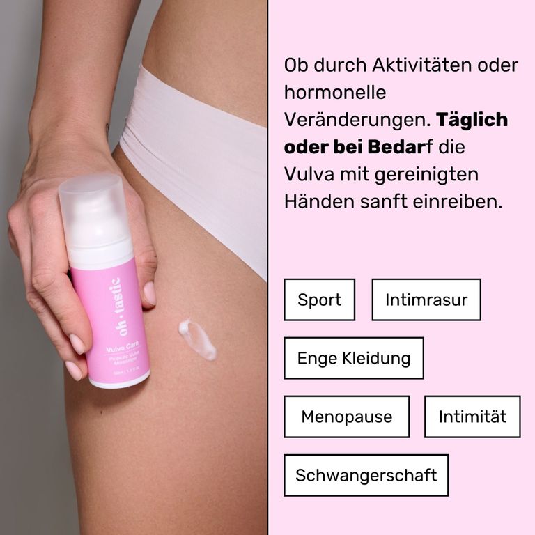 Shopapotheke Ohtastic Natürliche Vaginal Creme