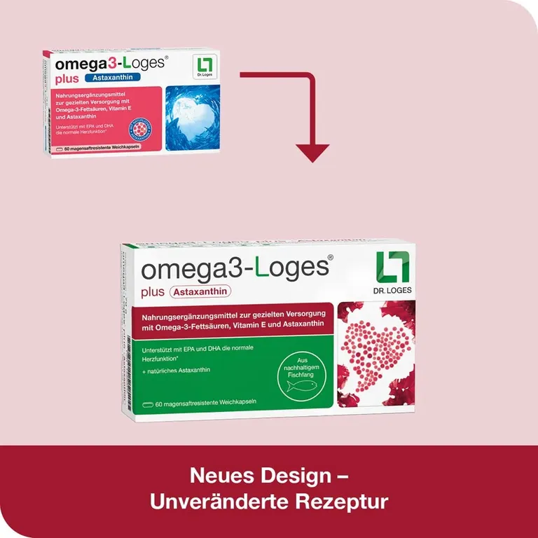 Shopapotheke Omega3-Loges® Plus Astaxanthin