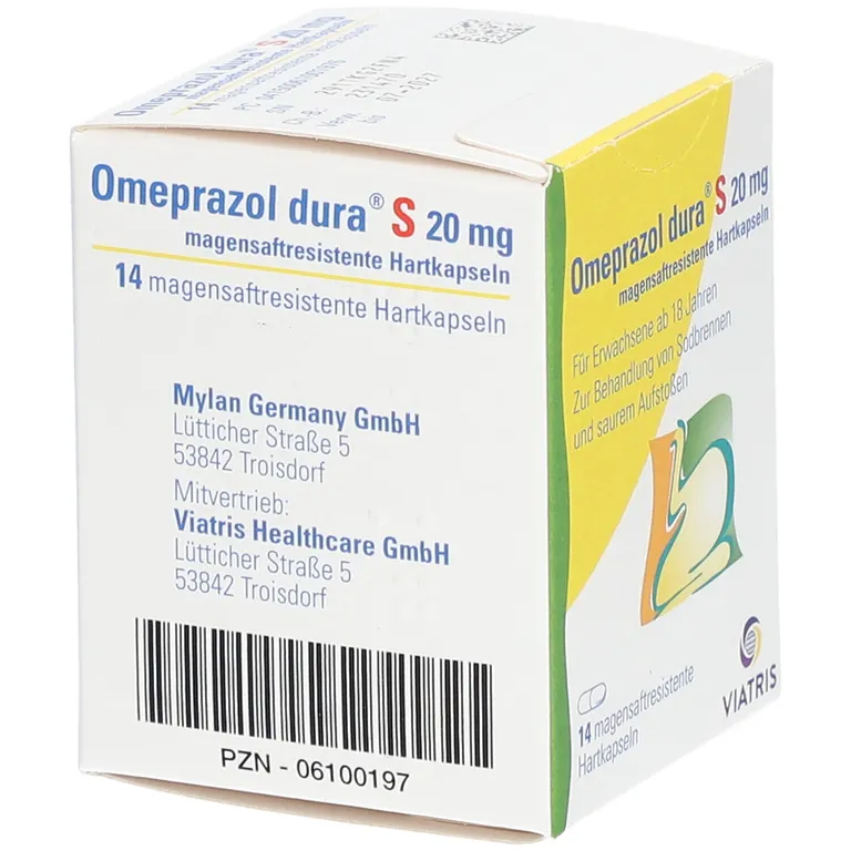 Shopapotheke Omeprazol Dura® S 20 Mg Kapseln
