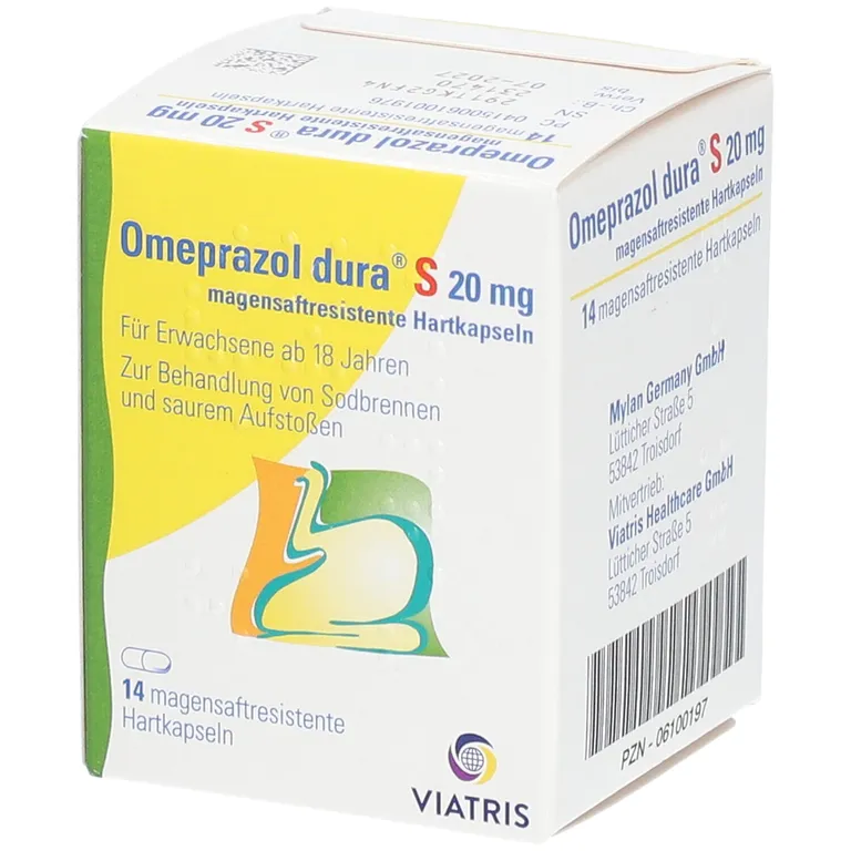 Shopapotheke Omeprazol Dura® S 20 Mg Kapseln