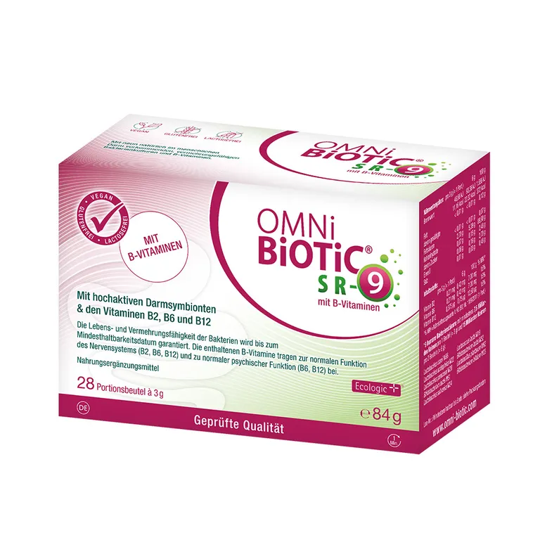 shopapotheke OMNi BiOTiC SR-9 mit B-Vitaminen