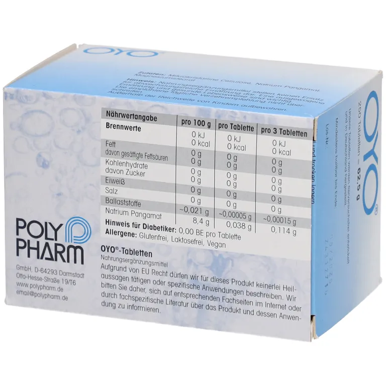Shopapotheke OYO® Tabletten