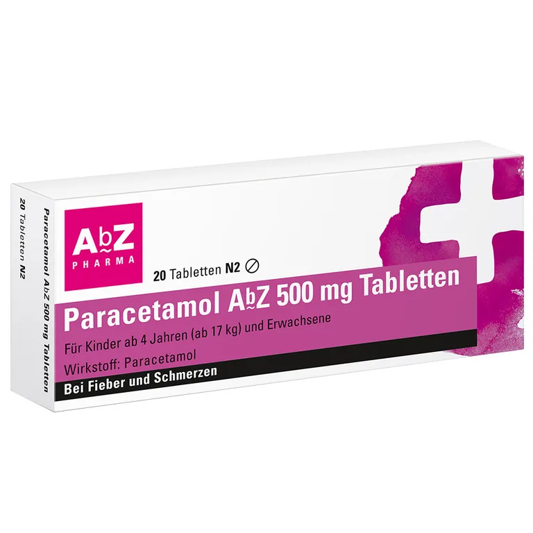 shopapotheke Paracetamol AbZ 500 mg Tabletten