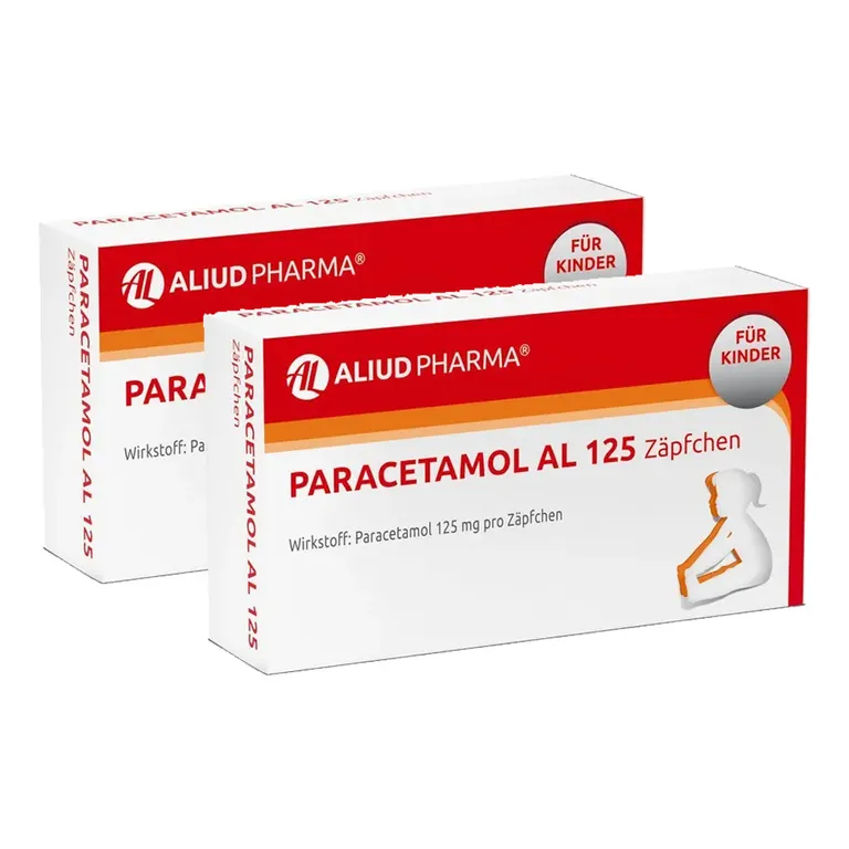 shopapotheke Paracetamol AL 125 Zäpfchen