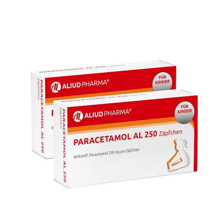 shopapotheke Paracetamol AL 250 Zäpfchen
