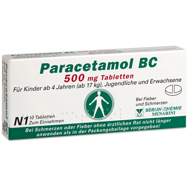 shopapotheke Paracetamol BC 500 mg Tabletten