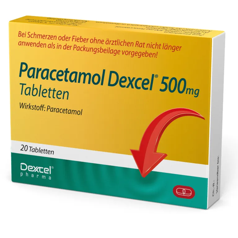 shopapotheke Paracetamol Dexcel® 500 mg