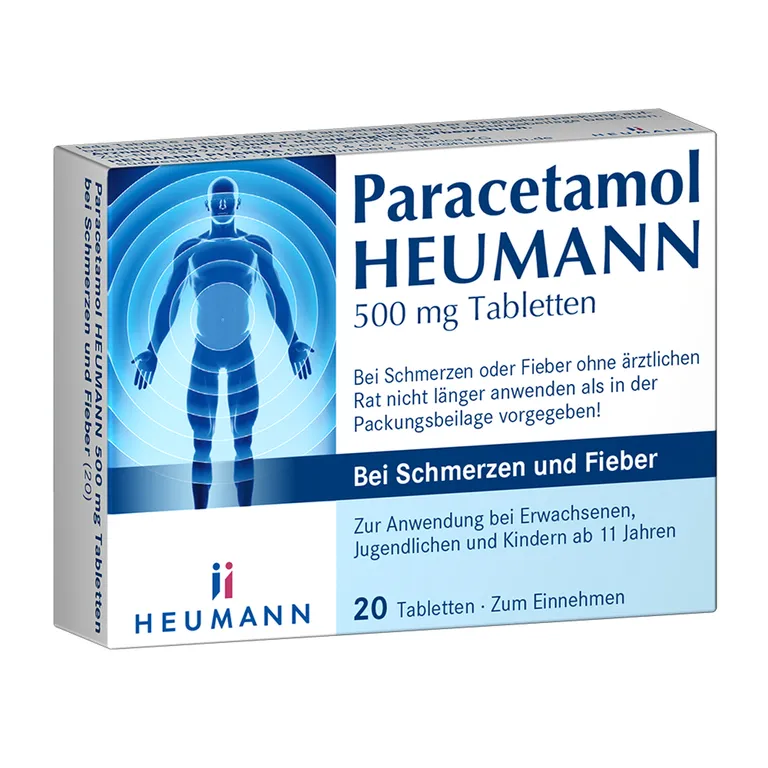 shopapotheke Paracetamol HEUMANN 500 mg