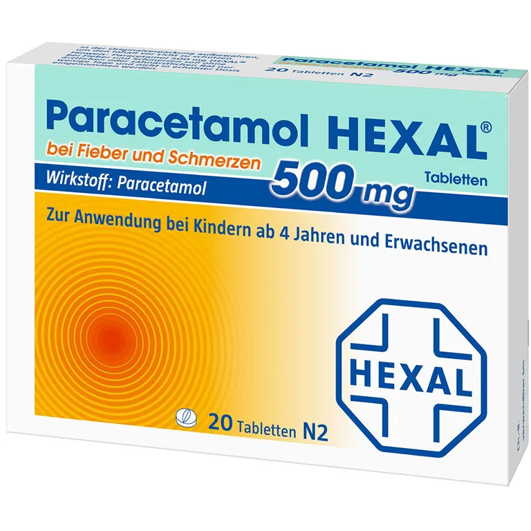 Shopapotheke Paracetamol HEXAL ®500 Mg