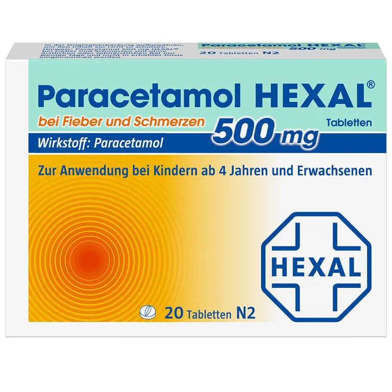 Shopapotheke Paracetamol HEXAL ®500 Mg