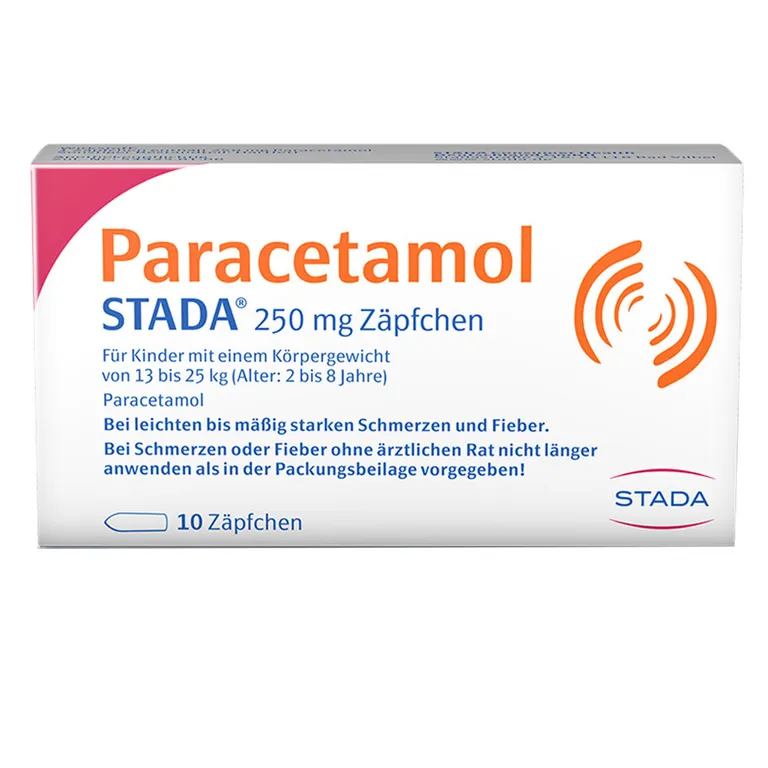 shopapotheke Paracetamol STADA® 250 mg Zäpfchen