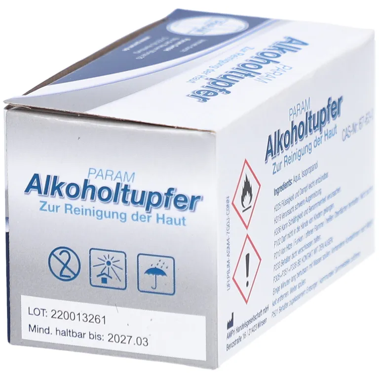 Shopapotheke PARAM Alkoholtupfer