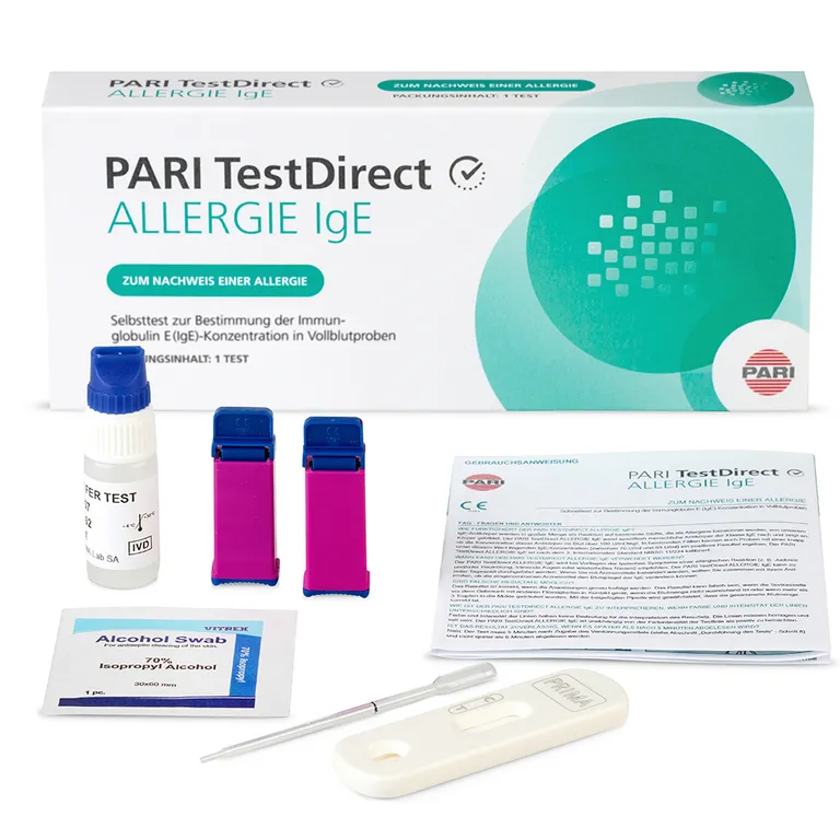 Shopapotheke PARI TestDirect Allergie IgE