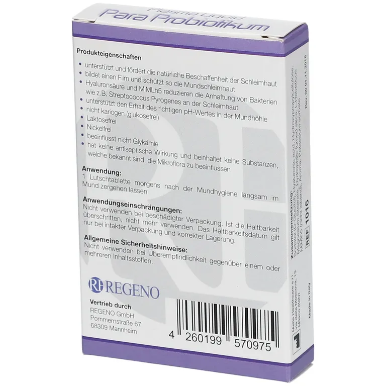 Shopapotheke Plasma Liquid Para Probiotikum