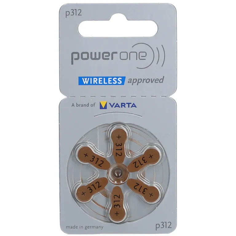 shopapotheke PowerOne 312 Hörgerätebatterien