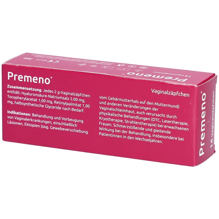 Shopapotheke Premeno® Vaginalzäpfchen