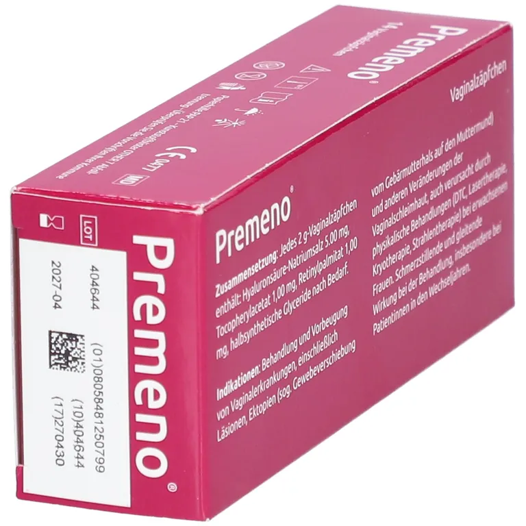 Shopapotheke Premeno® Vaginalzäpfchen