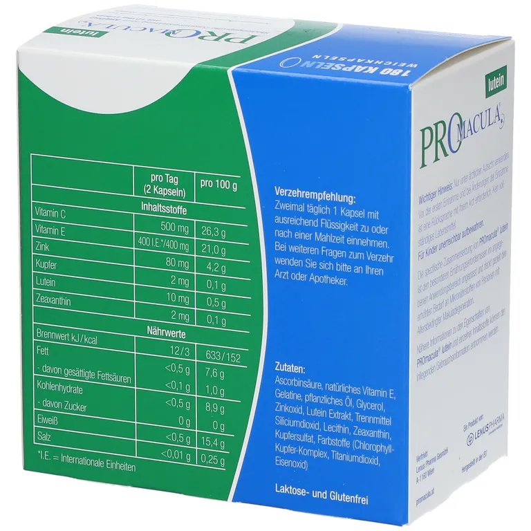 Shopapotheke PROmacula® Lutein