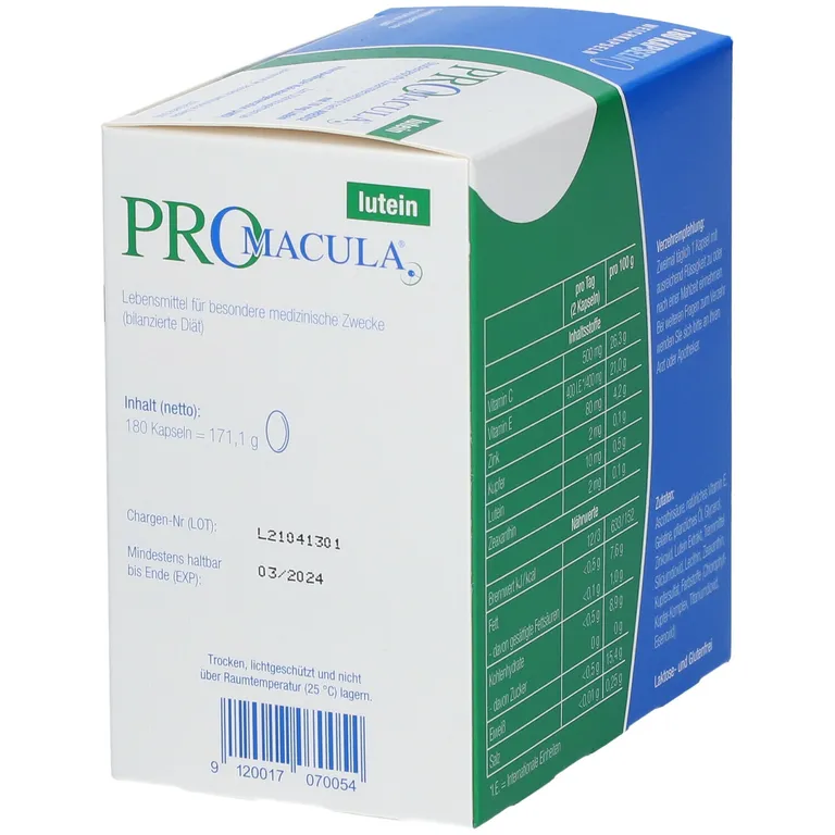Shopapotheke PROmacula® Lutein