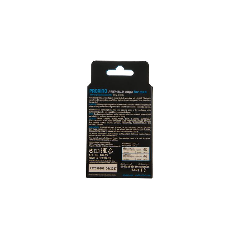 Shopapotheke Prorino *Potency Caps* For Men