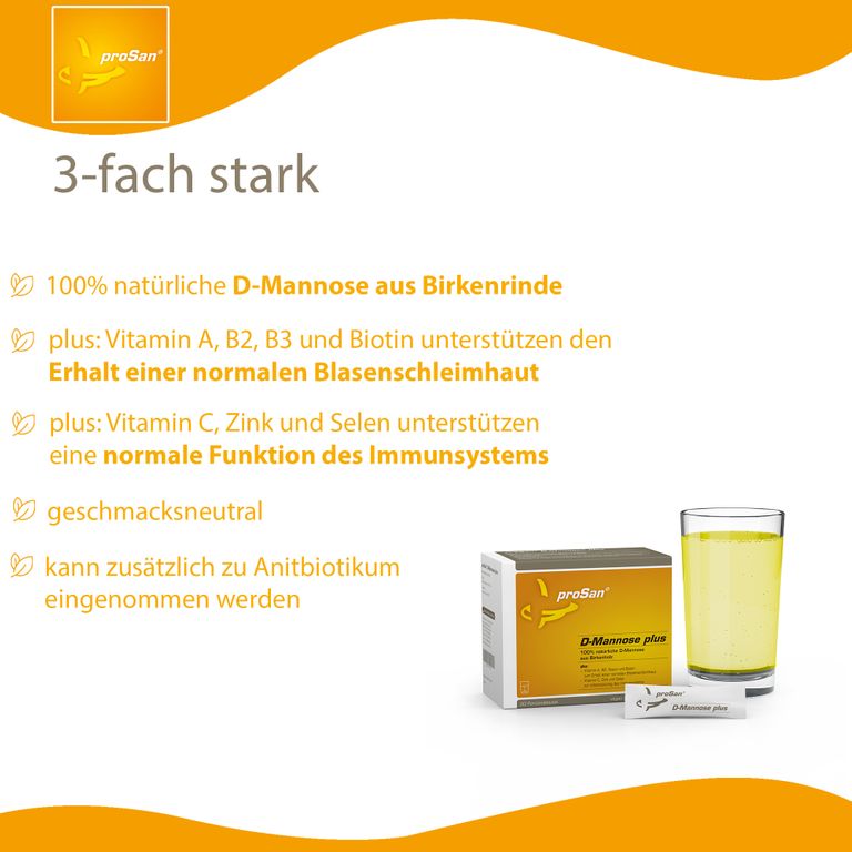 Shopapotheke ProSan D-Mannose Plus