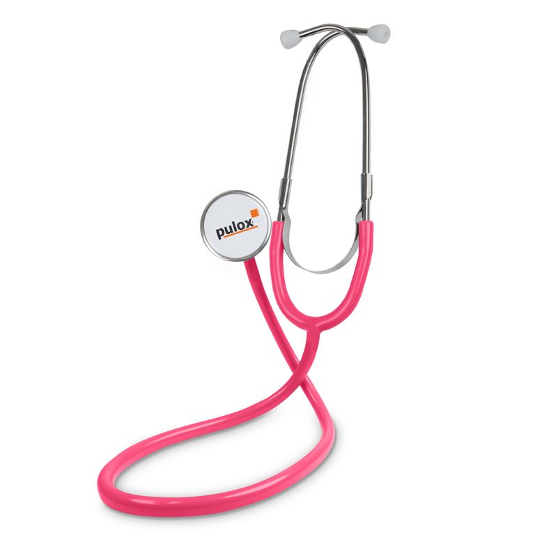 shopapotheke Pulox Flachkopf-Stethoskop Pink