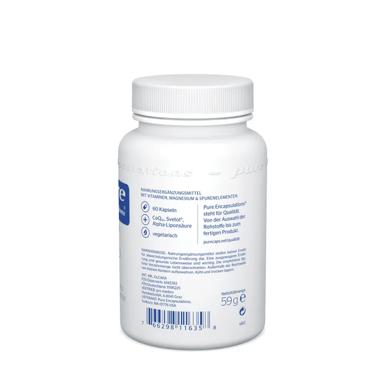 Shopapotheke Pure Encapsulations® Gluco Aktiv