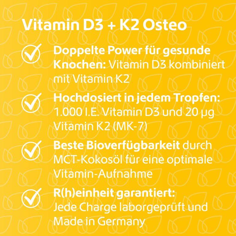 Shopapotheke R(h)ein Nutrition Vitamin D3 + K2