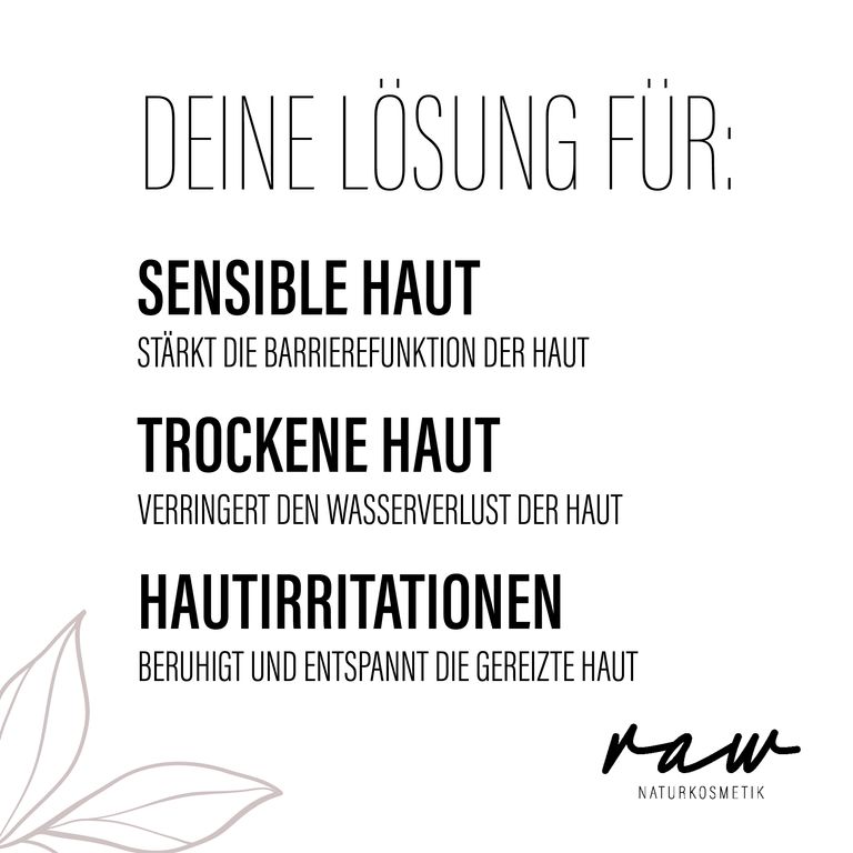 Shopapotheke Raw Naturkosmetik Gesichtsöl Mohn