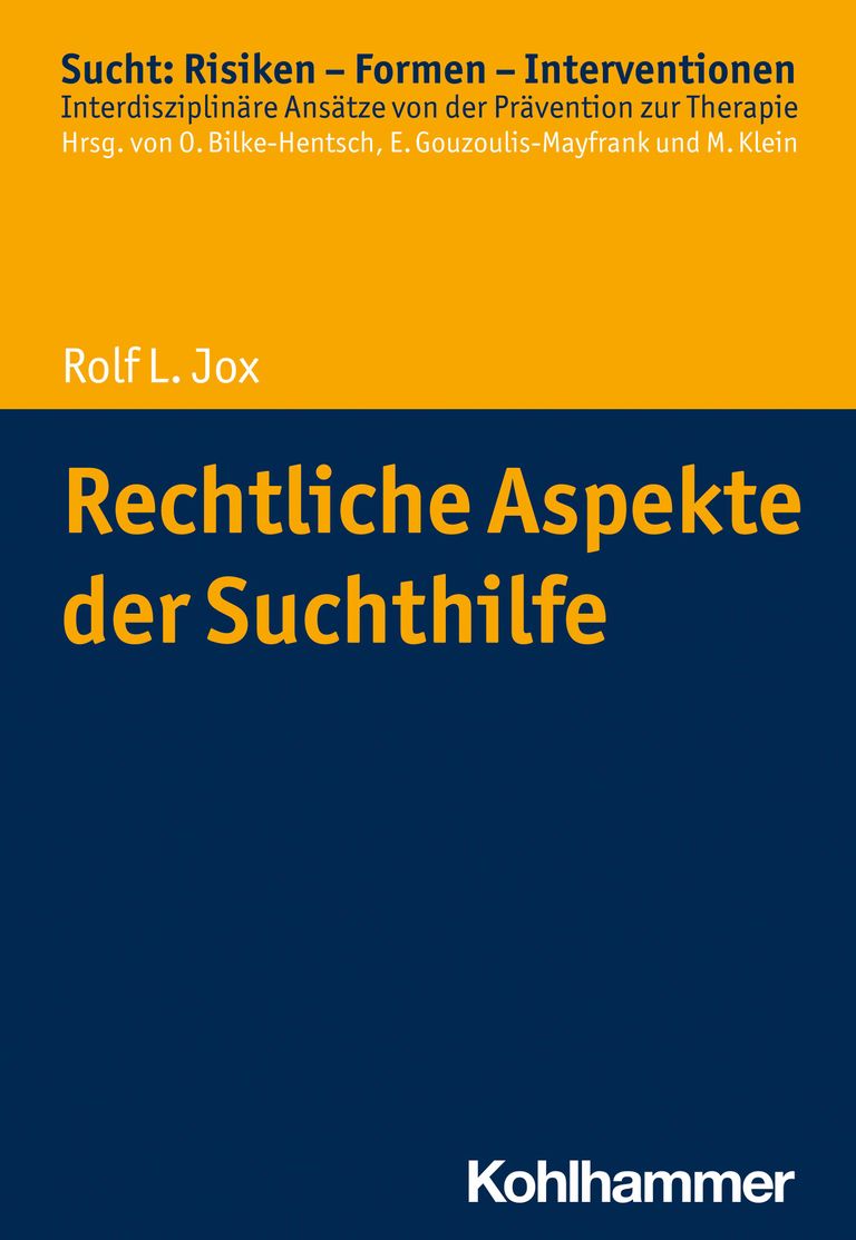 shopapotheke Rechtliche Aspekte der Suchthilfe