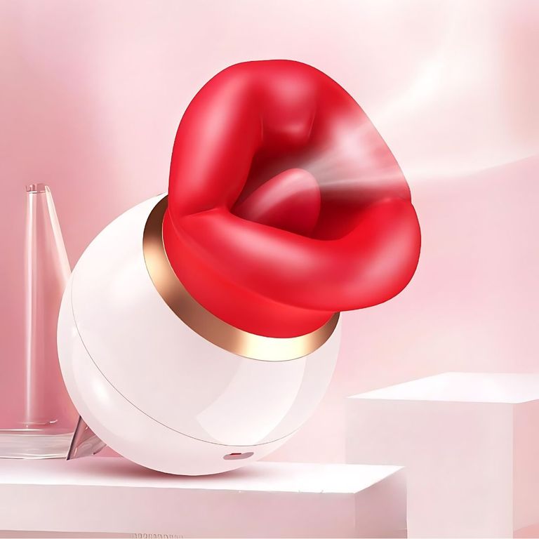 Shopapotheke Red Lips Suction Vibrator