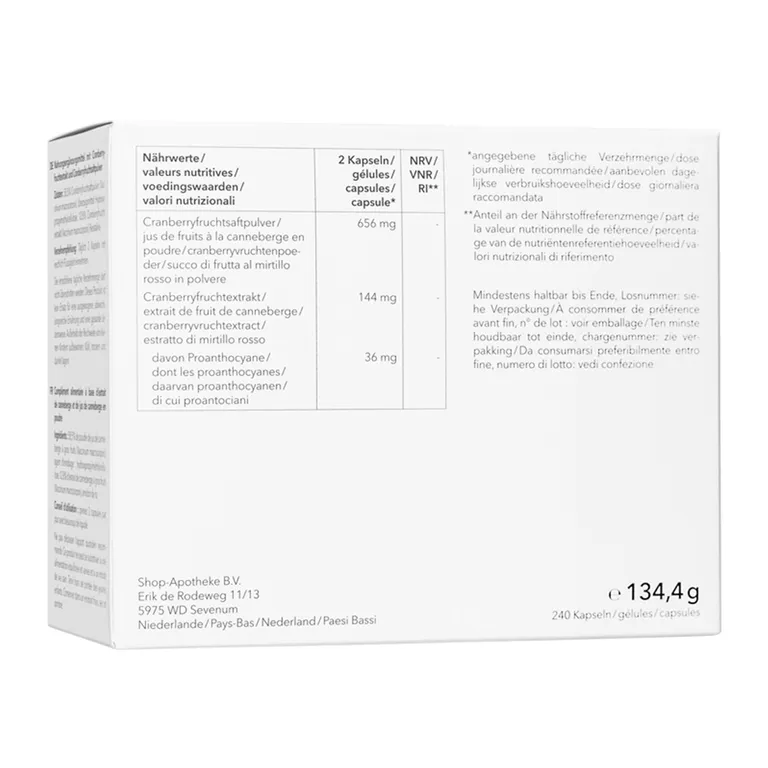 Shopapotheke Redcare Cranberry